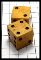 Dice : Dice - 6D - Bakelite Genuine Slovakia Embossed Pair - eBay Oct 2016